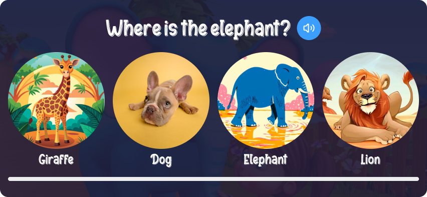 CuCu TV app screen — Questions on the video itself